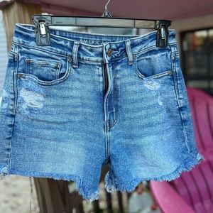 American Eagle Cut Jean Shorts